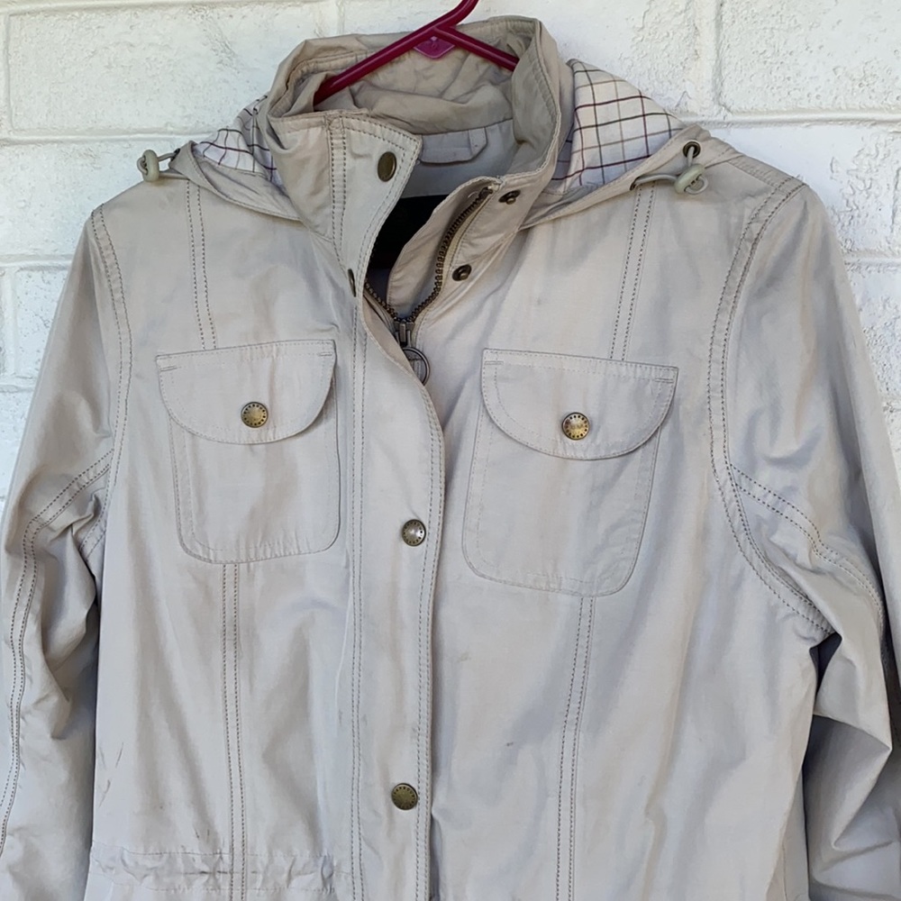 Barbour Cotton Touch Sapper Hooded Field Jacket - Picture 3 of 8